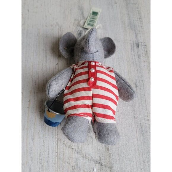 Midwest Cannon Falls heart felt elephant ornament Xmas bathing suit - Picture 2 of 7